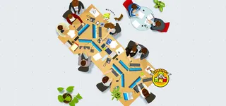 办公室俯视高清