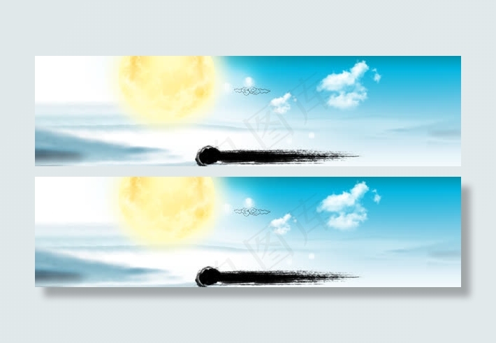 简洁个性背景banner