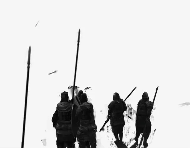 墨-士兵免抠