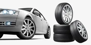 汽车和轮胎高清免扣素材免抠