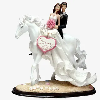 骑马婚庆结婚真人免抠