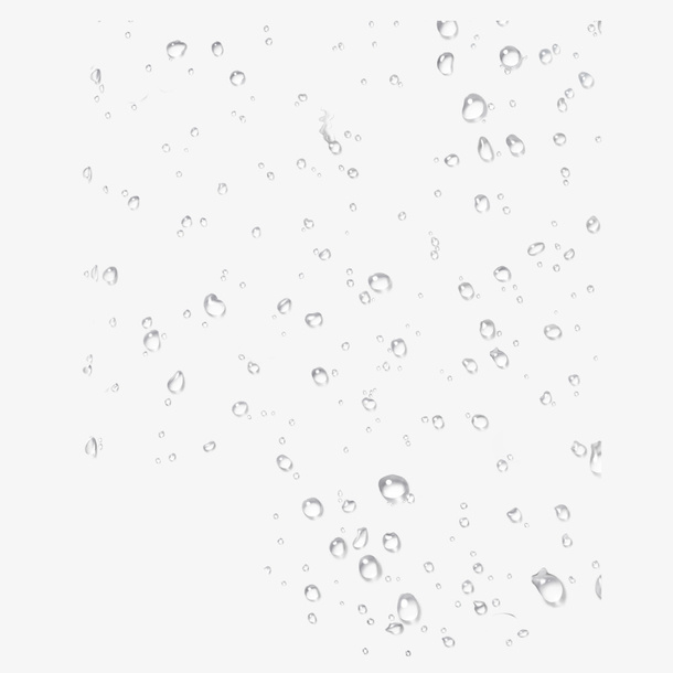 汗水水珠运动免抠
