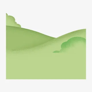 水彩草地春天设计素材免抠 水彩草地春天设计素材免抠
