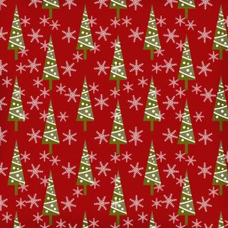 圣诞树雪花背景
