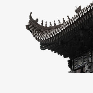 中国风 建筑 古老免抠