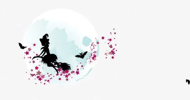 矢量嫦娥装饰图案免扣素材免抠