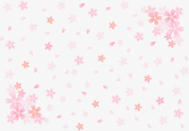 粉色美丽桃花背景