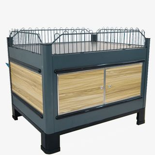 超市促销台促销花车免抠