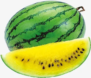 黄瓤的西瓜免抠