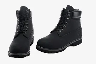 黑色系带鞋子免抠