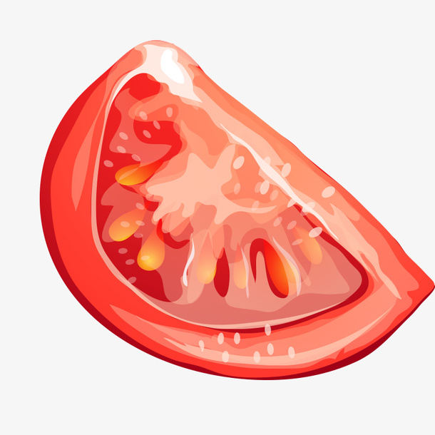 红色西红柿免抠