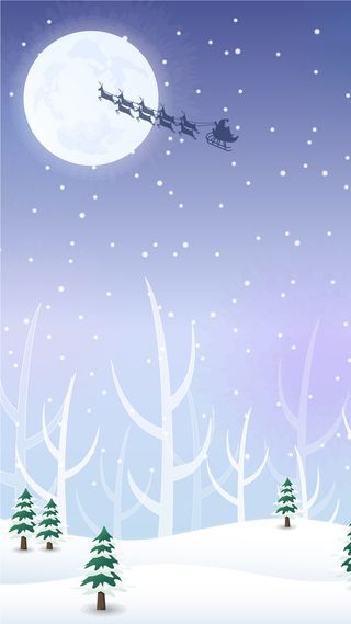 圣诞节日H5背景高清