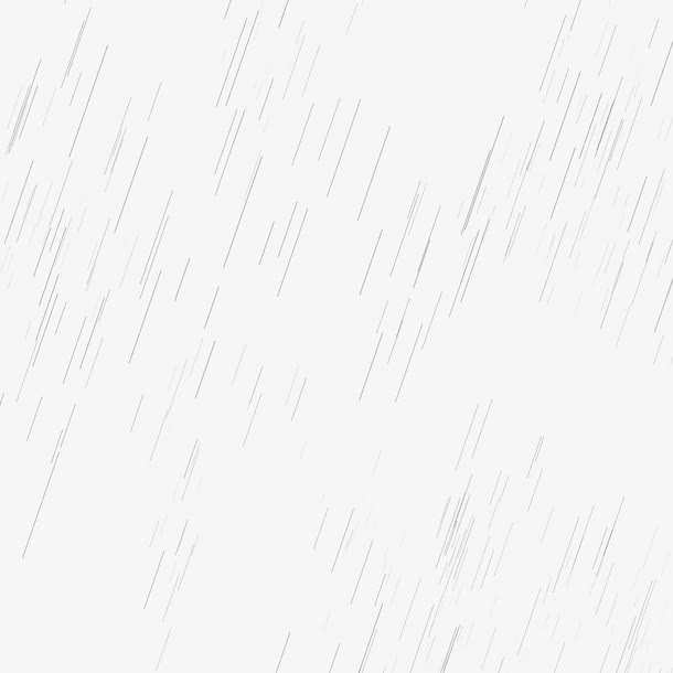简约线条雨滴漂浮素材免抠