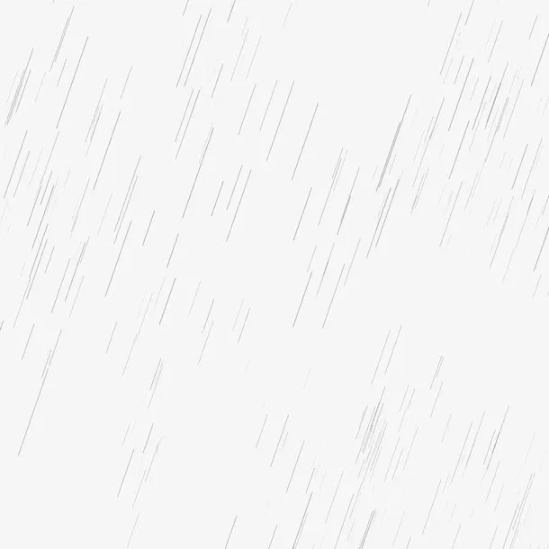 简约线条雨滴漂浮素材免抠