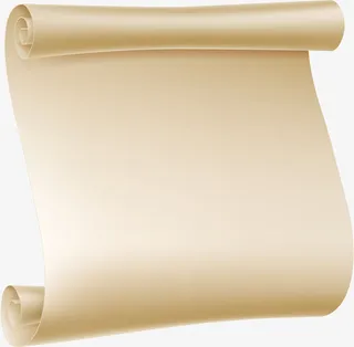 卷页纸张图片免抠