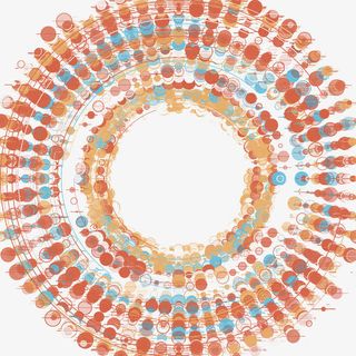 几何圆形图案免抠