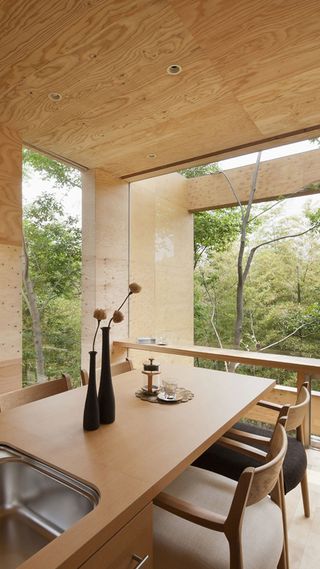 木质家具阳台H5背景素材高清