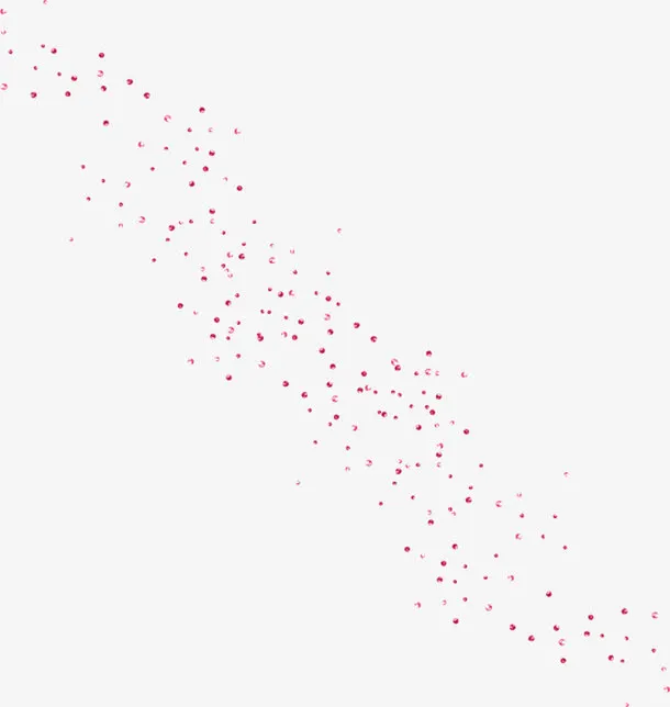 漂浮红色颗粒素材免抠