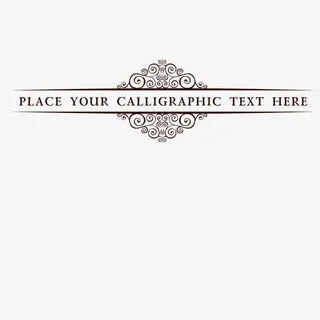 欧式花纹边框图片免抠