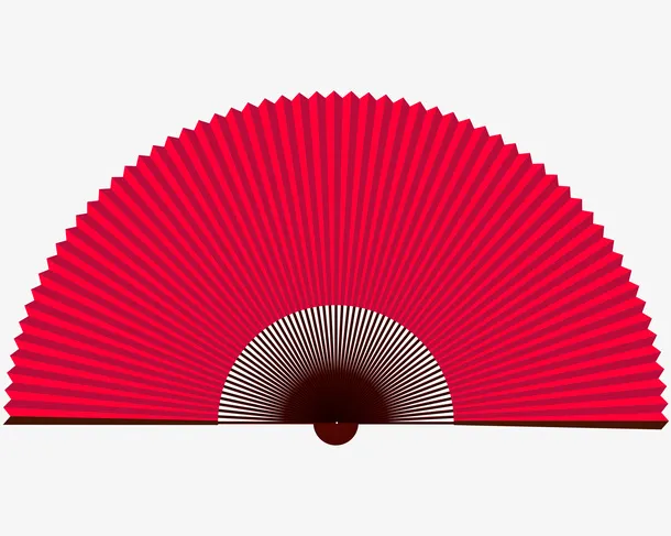中国风装饰扇免抠