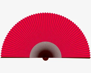 中国风装饰扇免抠