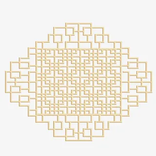 中国风经典花纹免抠