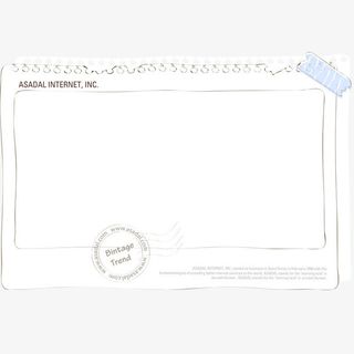 边框 底纹  线框 卡片 明信免抠