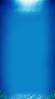 蓝色海底世界宣传H5背景素材高清