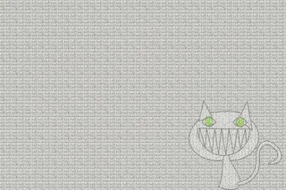 卡通猫咪与纸张纹理背景