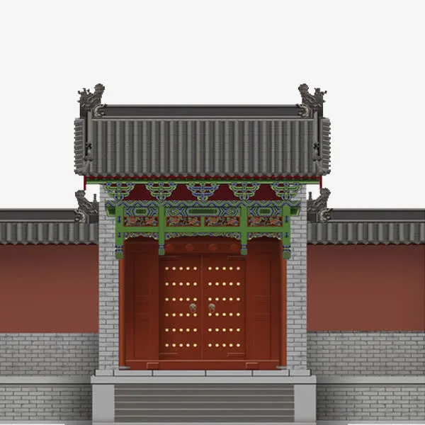一扇大门免抠