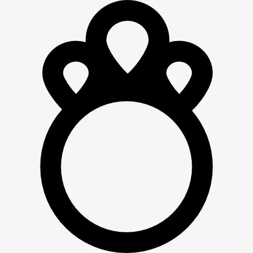 结婚戒指图标免抠