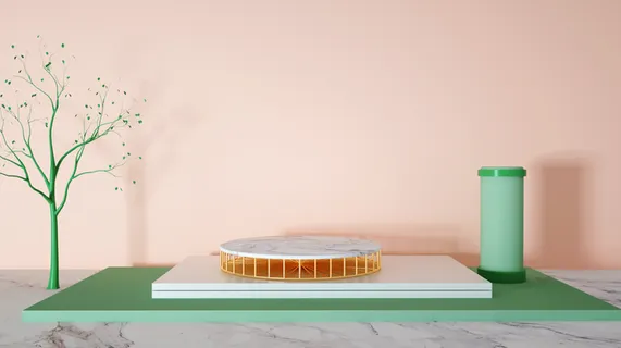 C4D，微场景，电商，舞台高清