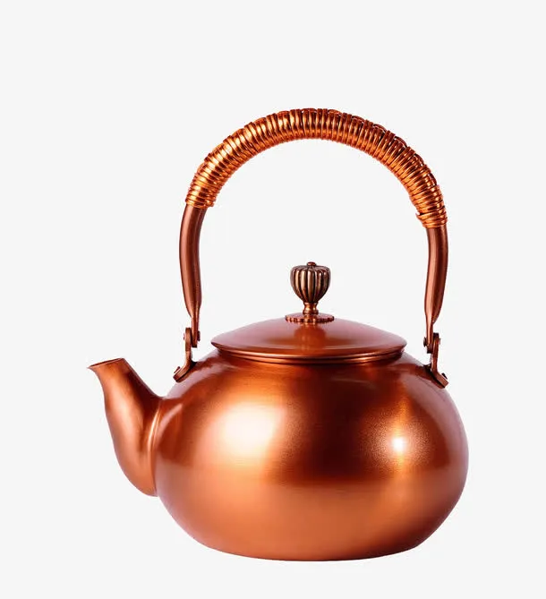 典工堂铜茶壶 纯紫铜壶免抠