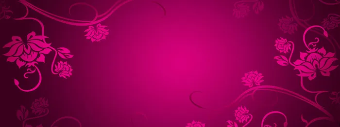 红色花纹纹理喜庆banner高清