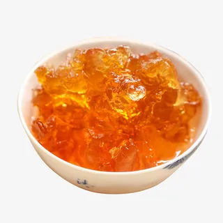 透明的桃胶免抠