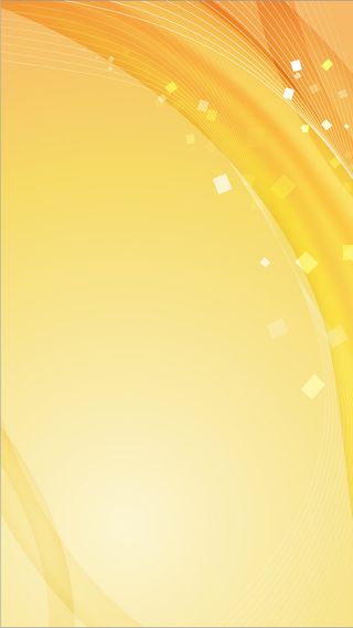 渐变黄色曲线H5背景素材高清