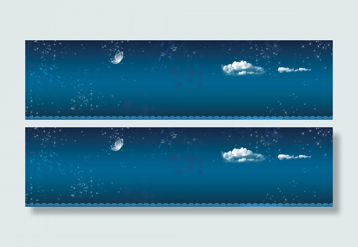 中国风唯美设计banner背景