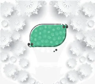 装饰背景 小清新  文案背景元素