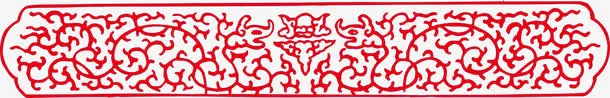 边框花纹剪纸免抠