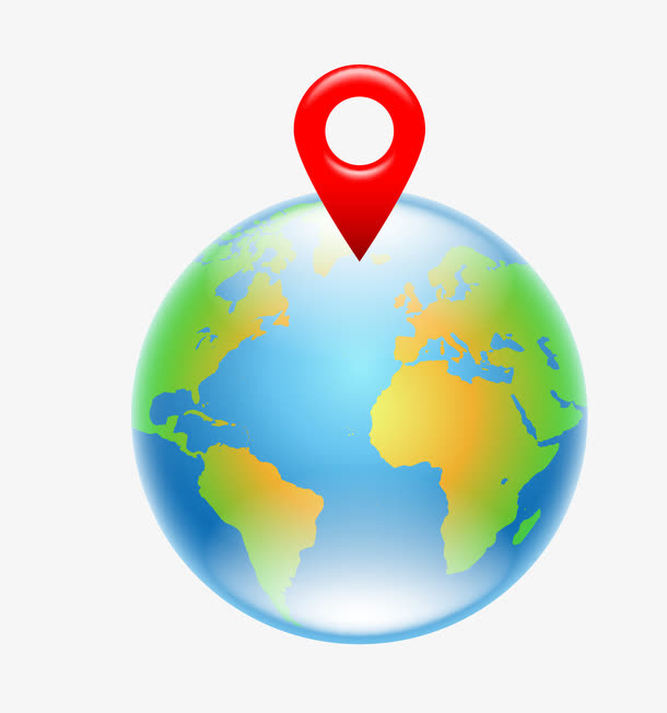 蓝色地球地位系统免抠