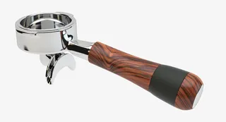 木头手柄古典咖啡研磨机免抠