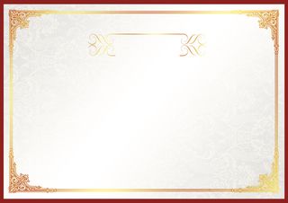 简约欧式证书边框背景素材高清