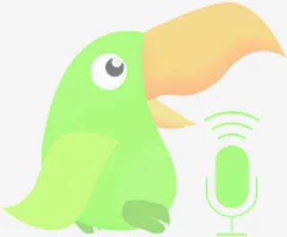 卡通手绘表演小鸟设计招聘免抠