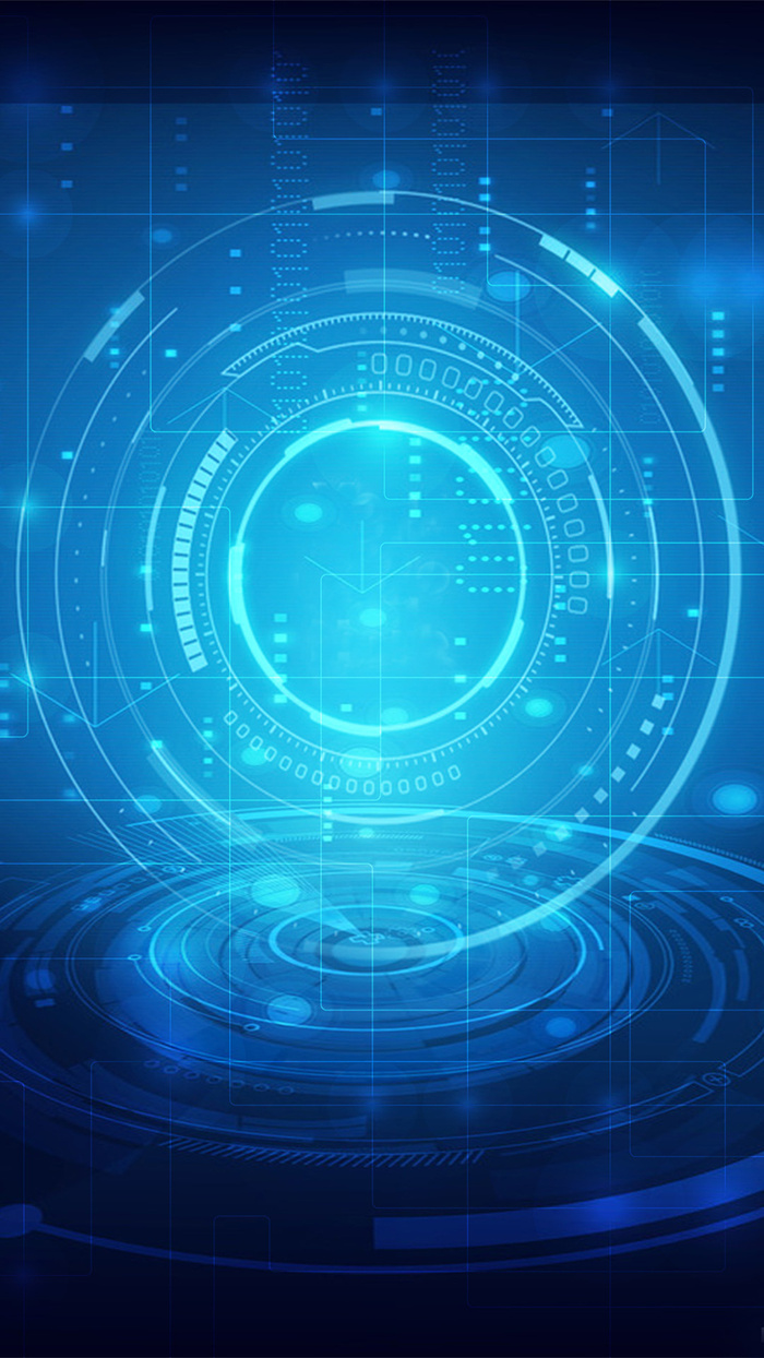 酷炫商务科技互联网H5背景高清