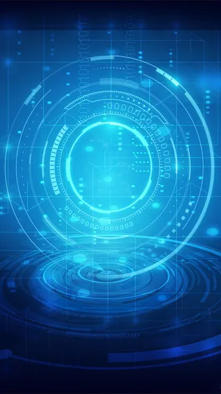 酷炫商务科技互联网H5背景高清