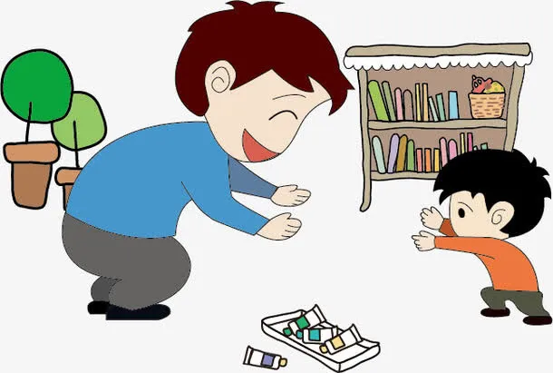 感恩父亲节矢量素材免抠