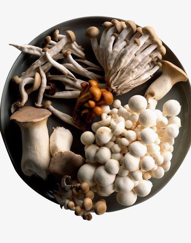 菌菇拼盘免抠