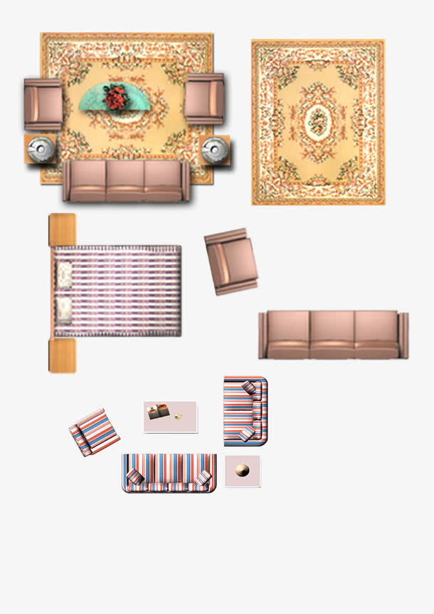 房间家具免抠