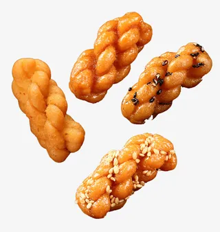 多口味小麻花免抠