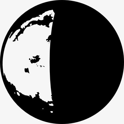 月亮相位符号图标免抠